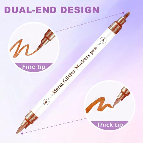 Temporary Tattoo Markers Kit - 10 Colors + 81 Stencils