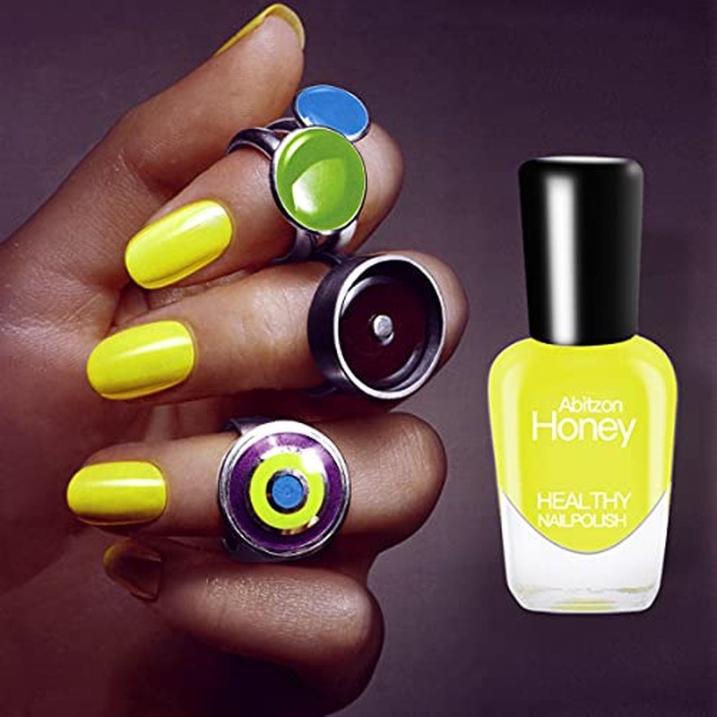 Abitzon Nail Polish Set (10 Bottles) - Water-Based Quick Dry