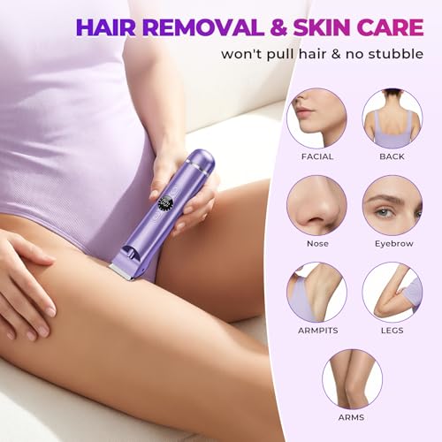 4-in-1 Electric Bikini Trimmer for Women, Wet & Dry Personal Grooming