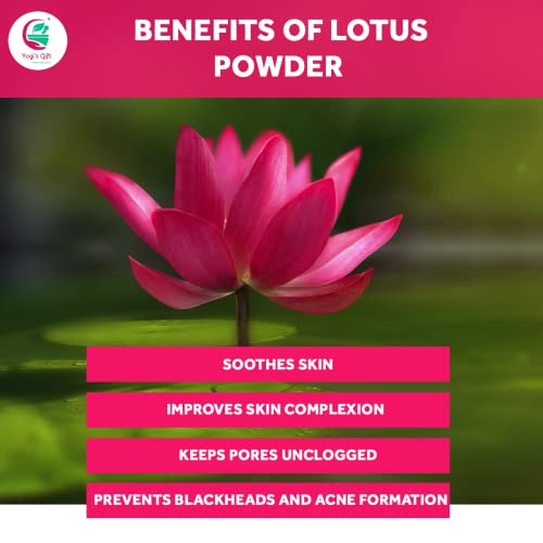 Lotus Flower Powder 8oz | 100% Pure Natural | Anti-Acne Skin Care