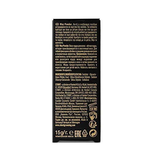 STMNT Grooming Wax Powder - Semi-Matte, Medium Hold