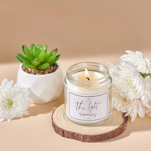 Sympathy Gift Basket with Candle, Bath Salts & Socks