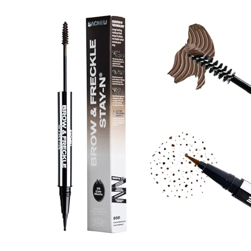 Sacheu Brow & Freckle Tinted Gel — 2-in-1 Water-Resistant Eyebrow Pen