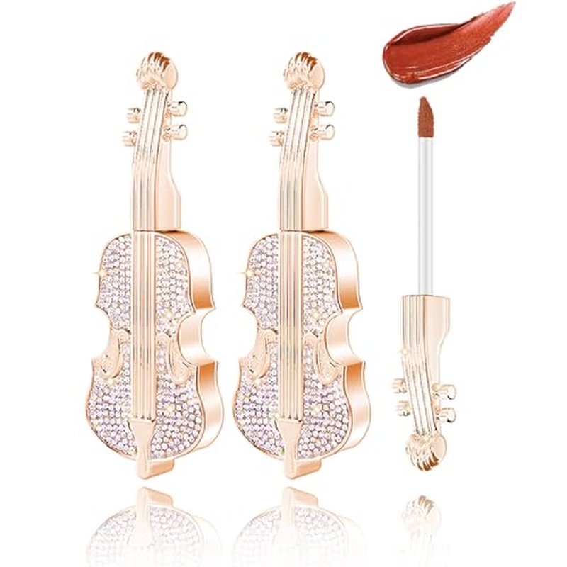 2Pcs Velvet Matte Lipstick Set – Long Lasting Waterproof Red