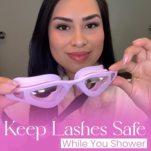 Eyelash Extension Shower Goggles with Anti-Fog