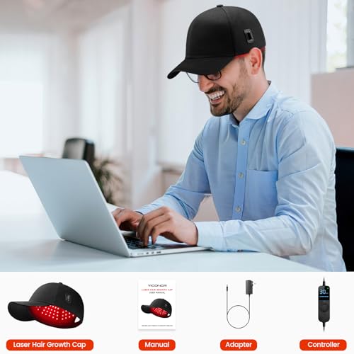 Viconor Laser Hair Growth Cap | Red Light Therapy for Men & Women