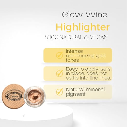 ROSECE Natural Glow Highlighter - Vegan Cream Illuminator