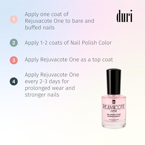 Duri Nail Growth System & 791 Berry Margarita Neon Purple Polish Set