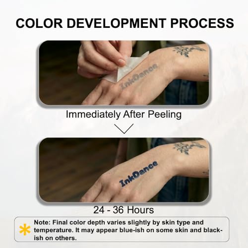 Minimalist Ocean Semi-Permanent Tattoo - 1-2 Week Waterproof