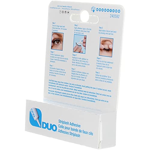 DUO Eyelash Adhesive 0.25oz White/Clear - 3 Pack