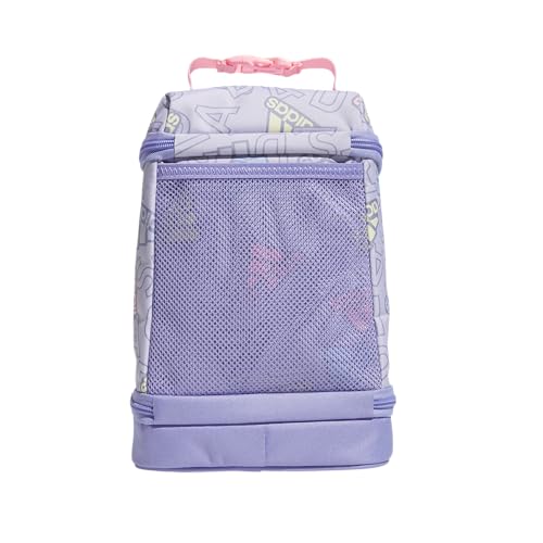 adidas Excel 2 Insulated Lunch Bag, Speckle Black/Bliss Pink, One Size