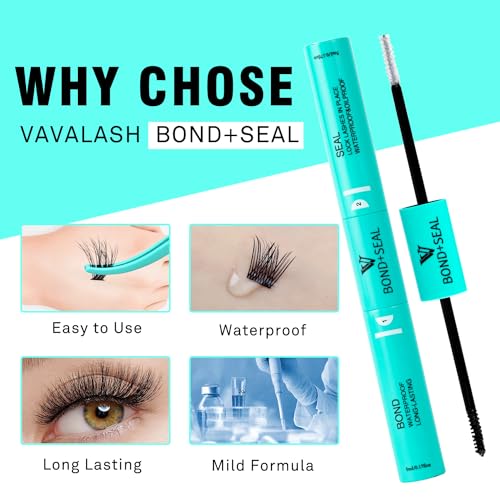 VAVALASH 2-in-1 Lash Bond and Seal Waterproof Glue - Long Lasting