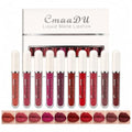 MooGlamor 10-Piece Matte Liquid Lipstick Set Waterproof Long-Lasting