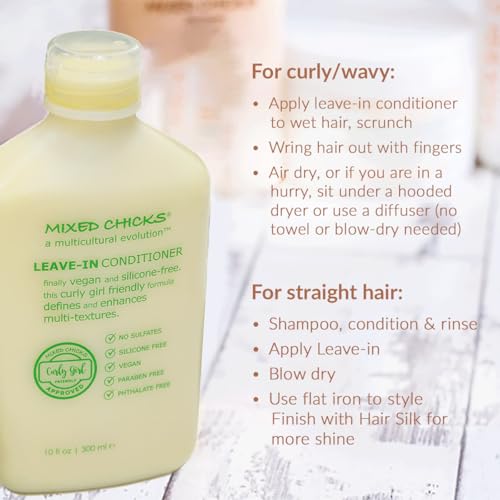 Mixed Chicks Curly Friendly Leave-in Conditioner, 10 fl. oz