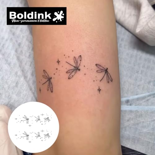 Boldink Realistic Temporary Tattoo Stickers - Waterproof, Lasts 7-15 Days