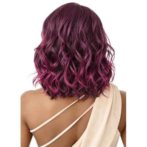 Outre Lace Front Wig - Melted Hairline - Judi (DARK BROWN 2)