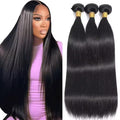 Unprocessed Brazilian Virgin Human Hair Bundles - Straight 30-34 Inch