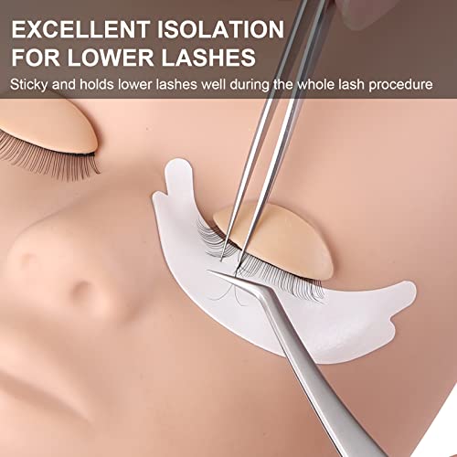 100 Pairs Foam Eye Pads for Lash Extensions - Lint Free