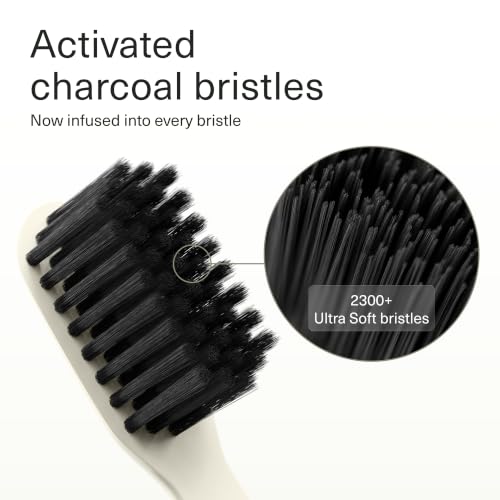 Boka Classic Soft Bristle Manual Toothbrush with Activated Charcoal - Multi Color