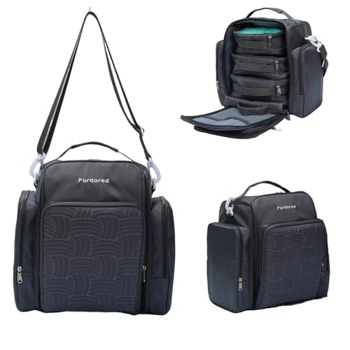 Multifunctional Travel Toiletry Bag With Jewelry Organizer,Portable Hanging Storage Bag With 4 Compartments,Large Capacity Makeup Case For Skincare & Bathroom Essentials (Dark Grey)