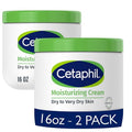 Cetaphil Moisturizing Cream for Dry Skin, 16oz 2-Pack