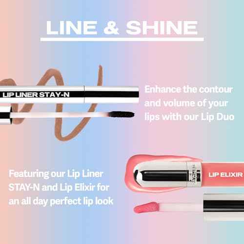 Sacheu Lip Elixir Nourishing and Hydrating Lipgloss ? Moisturizing Plumping Lip Gloss Enriched with Collagen, Non-Sticky Lip Color Smooth High-Shine Finish, Vegan & Cruelty-Free, Bunny Tongue (Pink)