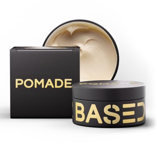 BASED Pomade for Men | Medium Hold, Natural Shine, All Hair Types
