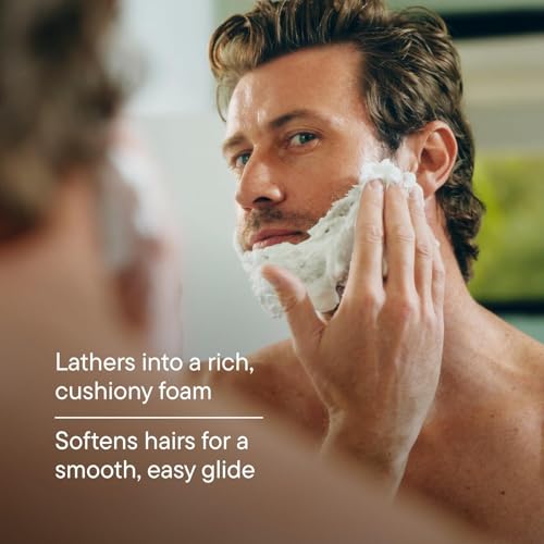Harry's Plus Trial Shaving Kit for Men - Premium Handle, Razor Blade Cartridge, Foaming Shave Gel, and Travel Blade Cover - Advanced Pivoting System - Tide