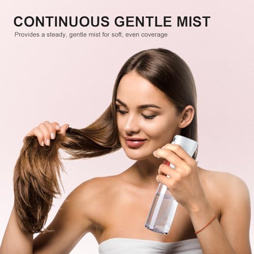 Continuous Spray Bottle for Hair - Ultra-Fine Misting 2pk 6.1oz