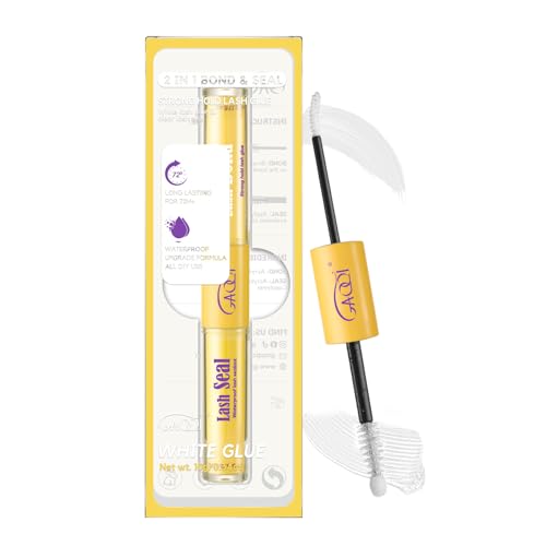 GAQQI Waterproof Lash Bond and Seal Kit - Natural Look, 10ml
