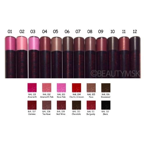 J.cat Beauty Roll It up Auto Lip Pencil Liner All 12 Colors