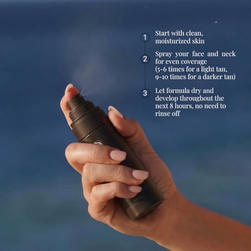 Tanning Face Micromist, Alcohol-Free Self Tanner, 2.84 FL OZ, Ultra-Fine Facial Spray