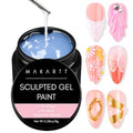 Makartt 3D Gel Nail Art - Clear Sculpting Gel for Nail Designs