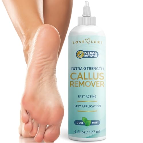 Love Lori Callus Remover Gel Extra Strength Pedicure Tool for Feet 6oz