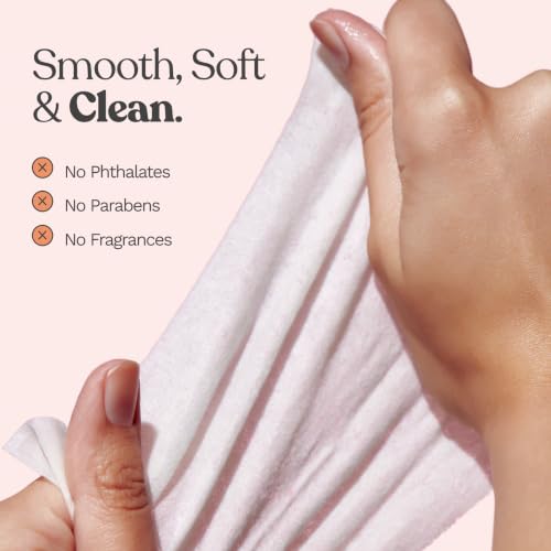 Pre-Shave Oil Wipes for Dermaplaning & Shaving - Vegan, 6 Pack
