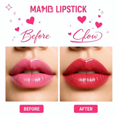 Vibely Magic Color Changing Lipstick – pH Reactive Red