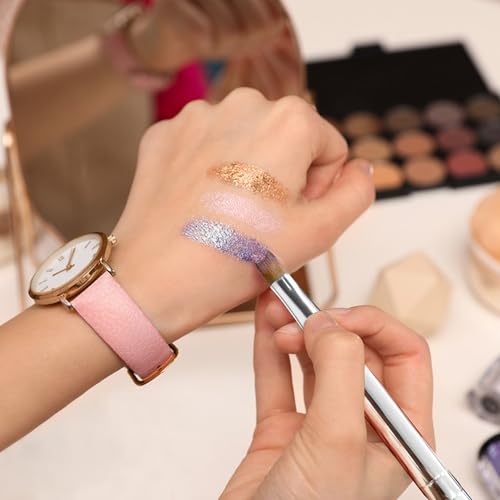 Retractable Lip Makeup Brush Double-Ended Cosmetic Tool