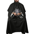 CM Barber Cape with Clear Window – Waterproof Hair Cutting Apron