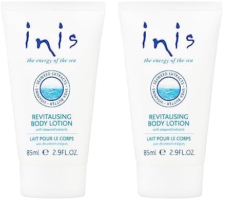 Inis the Energy of the Sea Revitalizing Body Lotion, Travel Size, 2.9 Fluid Ounce (Pack of 2)