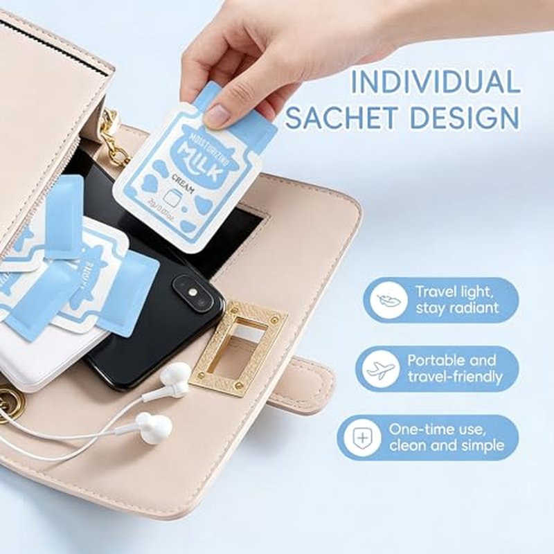 28-Piece Mini Travel Skincare Set for Hydration & Freshness