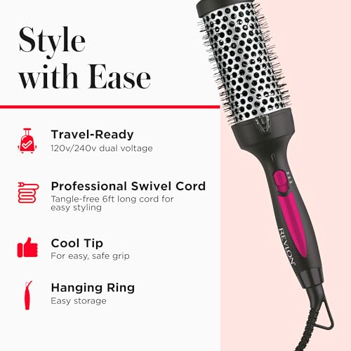 REVLON Perfect Match Hot Styler - 1¾" Round Heated Brush
