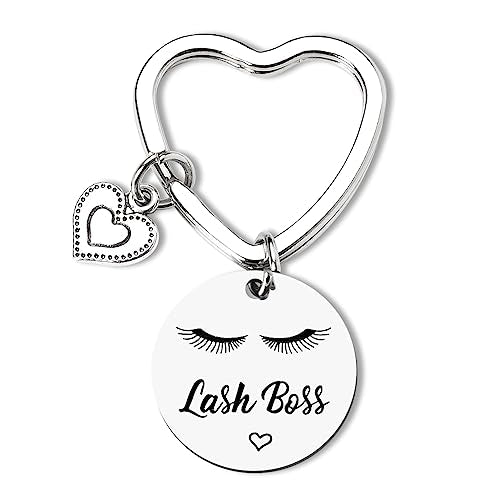 Lash Boss Keychain - Stainless Steel Beauty Tech Gift