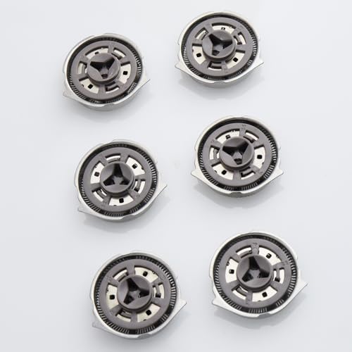 SH30 Shaving Heads for Philips Norelcos Series 1000, 2000, 3000 and 5000X Razors, Shaver Replacement Blades with High Performance - Shave Wet and Dry, 6Packs.