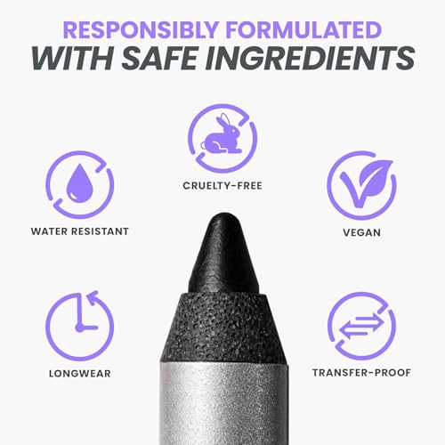 Wonderskin Eyeliner Pencil 1440 Longwear Waterproof & Smudge-Proof - Liquorice