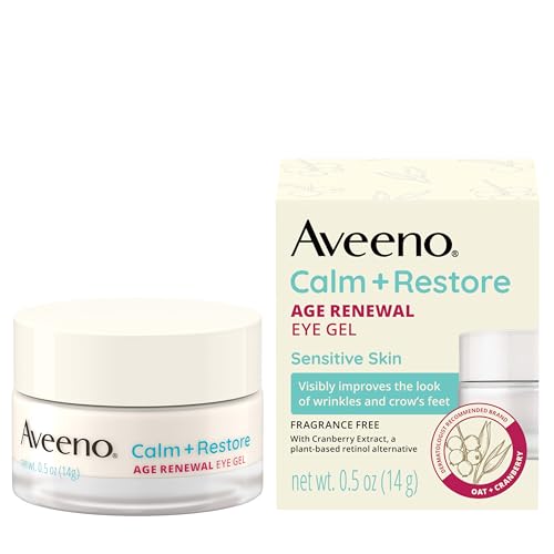 Aveeno Calm + Restore Anti-Aging Eye Gel, 0.5 oz