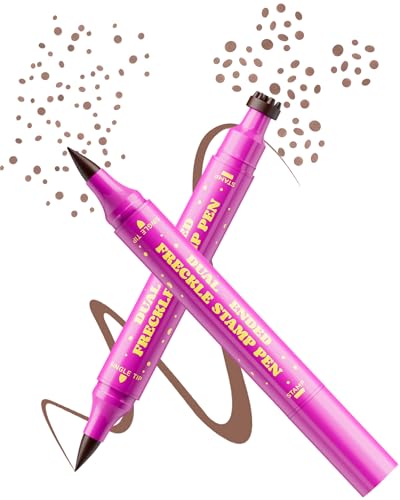 2-in-1 Faux Freckle Stamp Pen - Waterproof & Dual-Ended
