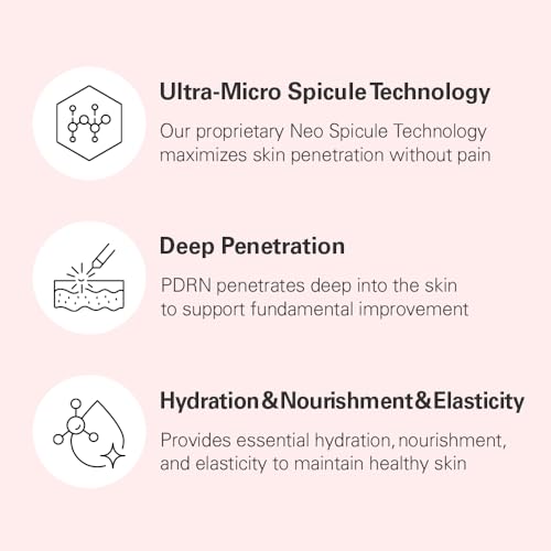 PDRN Face Ampoule with Salmon DNA & Exosomes ? Korean Glass Skin Serum for Firming, Elasticity & Barrier Support, 1.01 fl oz (30g)