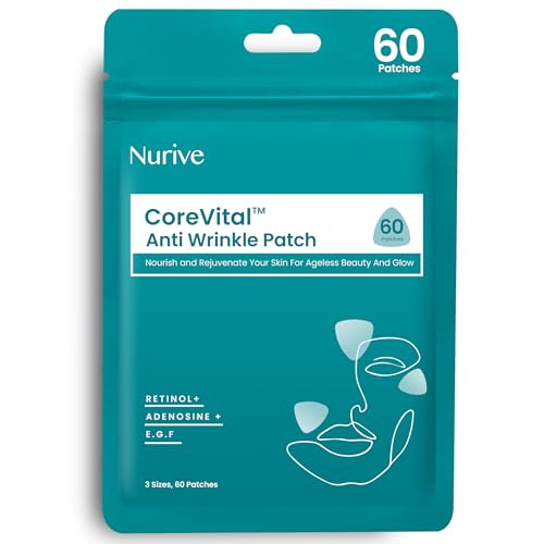 Wrinkle Patches 60ct with Retinol & Collagen - Smile Line & Frown Line