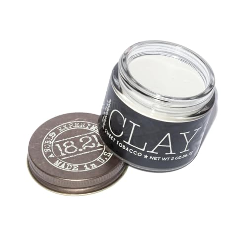 18.21 Man Made Hair Clay - Texturizing Pomade, 2 oz
