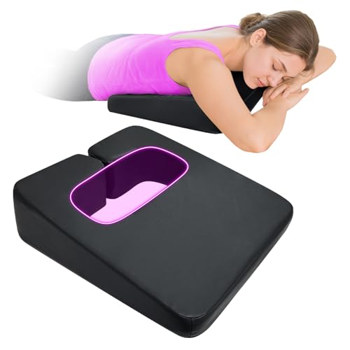 AOSSA Ergonomic Breast Support Pillow for Massage Table & Prone Sleep